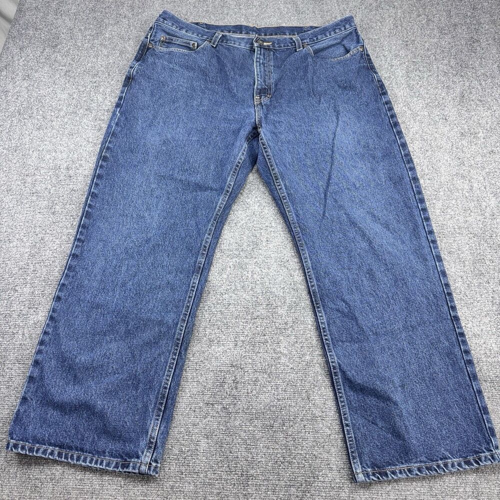 Faded Glory Men’s 38x29 Relaxed Fit Jeans Blue Denim 100% Cotton Vintage